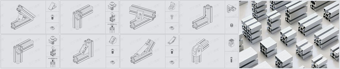 Aluminum T-Slot Frames