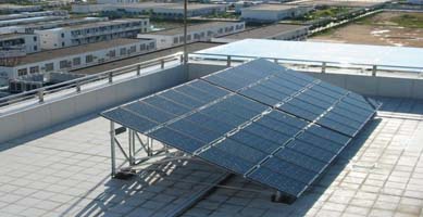Aluminum  solar panel mounting system